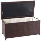 PROREGAL&reg; Gartenbox Poly-Rattan Kissenbox Truhe 170-320L in verschiedenen