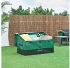 casa.pro Auflagenbox, mit Plane &raquo;Alanno&laquo; Stahl 122 x 64 x 76 cm Gr&uuml;n /...