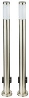 GLOBO LIGHTING LED Au&szlig;en-Stehlampe, Leuchtmittel inklusive, Warmwei&szlig;, 2er Set...