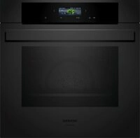 SIEMENS Einbaubackofen iQ700 iQ700, HB974GLM1 Einbau-Backofen, matt schwarz, EEK: A+,