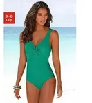LASCANA Badeanzug mit Shaping-Einsatz vorn, eingearbeitete Softcups, mit...