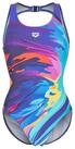 Arena Badeanzug Arena Damen Badeanzug Placement Swimsuit O Back L 010650