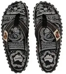 Gumbies Original in Midnight Black T-Strap-Zehentrenner Hergestellt aus...