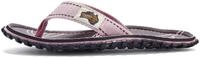 Gumbies Zehensandalen Original Flip Flops Palm Leaf Pink rosa/braun Damen Badeschuh