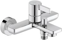 Duravit Wannenarmatur D-Neo Einhebel-Wannenmischer Aufputz - Chrom Hochglanz