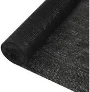 vidaXL Blende Zaunblende Schwarz 1,5x50 m HDPE 195 g/m&sup2;