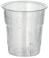 Starpak Becher 50 Trinkbecher, PS 0,1 l &Oslash; 6 cm &middot; 6,7 cm glasklar