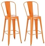 CLP Barhocker Aiden (Set, 2 St., 2er), aus Metall mit Fu&szlig;st&uuml;tze