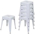 MCW Barhocker MCW-A73-H-6 (Set, 6er), Stapelbar, Bodenschoner, Trage&ouml;ffnung,