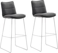 MCA furniture Barhocker Hampton (Set, 2 St., 2-er), Barstuhl 180&deg;drehbar mit