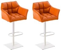 CLP Damaso Kunstleder (Set, 2 St., 2er), dreh- & h&ouml;henverstellbar