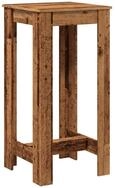 vidaXL Esstisch Bartisch Altholz-Optik 51x50x103,5 cm Holzwerkstoff (1-St)