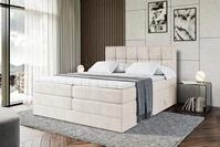 ALTDECOR Boxspringbett RICAR KING (mit Matratze und Lattenrost Topper...