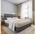 Masseno Boxbett LONIS 160x200 cm mit Bonell Matratze und Topper