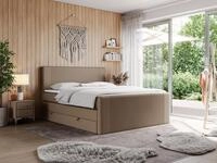 MKS M&Ouml;BEL Boxspringbett KING DOREN (Topper T25/Visco, Doppelbett,...