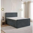 Masseno Boxbett NOLEN 180x200 cm mit Bonell Matratze und Topper