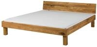 Massivmoebel24 Massivholzbett TomMe (Wildeiche 180x200x70 natur ge&ouml;lt TomMe #105),