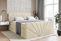 ALTDECOR Boxspringbett MILTIO-Z KING (Multipocket-Matratze H4, H3 Matratze