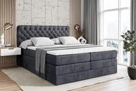 ALTDECOR Boxspringbett BOXI8 KING (Multipocket-Matratze H4, H3 Matratze