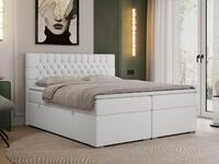 MKS M&Ouml;BEL Boxspringbett PERA (Set, Packung, H3-Matratze, Topper T25/Visco,
