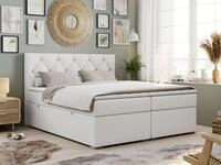 MKS M&Ouml;BEL Boxspringbett ALDA (Set, Packung, T30-Schaum, zwei Bettk&auml;sten,