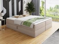 Sofnet Boxbett Base (mit zwei Bettk&auml;sten, Bonell-Matratze und Topper), Doppelbett,