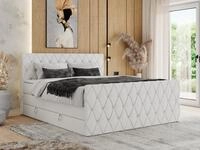 MKS M&Ouml;BEL Boxspringbett MIREN KING DUO (Set, Packung, Doppelbett, Kopfteil,...