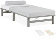 Homestyle4u Palettenbett Holzbett 90x200 120x200 100x200 140x200 Jugendbett...