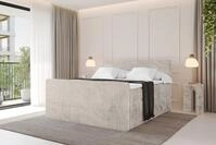 ALTDECOR Boxspringbett TOLO-Z KING (Multipocket-Matratze H4, H3 Matratze