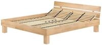ERST-HOLZ Bettgestell Sch&ouml;nes Buche Doppelbett Ehebett Massiv 180 cm x 220 cm