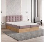 Masseno Boxbett MOLVEN 180x200 cm mit Bonell Matratze und Topper