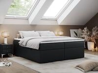 MKS M&Ouml;BEL Boxspringbett BESS (Set, Packung, Zwei Bettk&auml;sten, T30-Schaum, 7