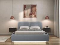 Selsey Polsterbett COMOVES, gepolstertes Bett mit Kopfteil und w&auml;hlbarem Stauraum &