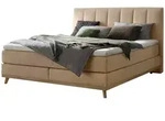 HASENA Boxspringbett braun 163 cm x 214 cm