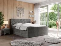 MKS M&Ouml;BEL Boxspringbett KING EIGAR (Packung, Set, Topper T25/Visco, T30-Schaum,