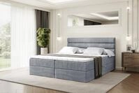 ALTDECOR Boxbett CELESTIA (Multipocket-Matratze H4, H3 Matratze Bonellfederung,