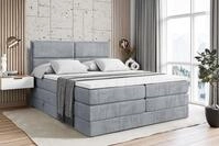 ALTDECOR Boxspringbett AURA KING (Multipocket-Matratze H4, H3 Matratze