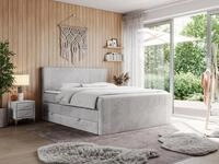 MKS M&Ouml;BEL Boxspringbett KING DOREN (Topper T25/Visco, Doppelbett,...