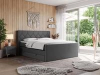 MKS M&Ouml;BEL Boxspringbett KING EIGAR (Packung, Set, Topper T25/Visco, T30-Schaum,