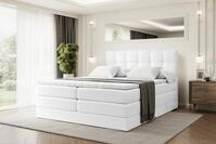 ALTDECOR Boxspringbett MARCE KING (Multipocket-Matratze H4, H3 Matratze