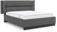 Fun M&ouml;bel Polsterbett Schlafzimmerbett HAMILTON Stoff Magic Velvet (mit Bettkasten,