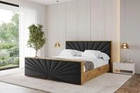 ALTDECOR Polsterbett ENZO6-Z (Polsterbett mit Bettkasten und Lattenrost,...