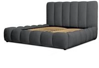 Fun M&ouml;bel Polsterbett Doppelbett Schlafzimmerbett HEDA in Stoff (mit...