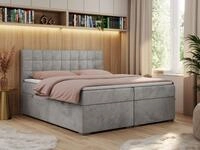 MKS M&Ouml;BEL Boxspringbett CARMEN (Set, Packung, T30-Schaum, Topper T25/Visco,