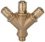 RIEGLER Verteiler Riegler Verteiler mit 3 Schnellverschlusskupplungen NW 7,2, G 1/2