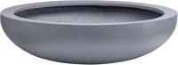 VIVANNO Pflanzschale Fiberglas PLANA Schale - Betongrau Beton-Design (1 St),...