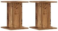 vidaXL Blumenst&auml;nder Pflanzenst&auml;nder 2 Stk. Altholz-Optik 30x30x40 cm...