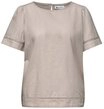 STREET ONE Blusenponcho STREET ONE / Da. Bluse / Roundneck shirtblouse w tape d