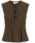 Vila Blusentop VITEVIRA SL TIESTRING TOP M (38)