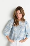 RICHROYAL Klassische Bluse Regular fit mit Stickereien